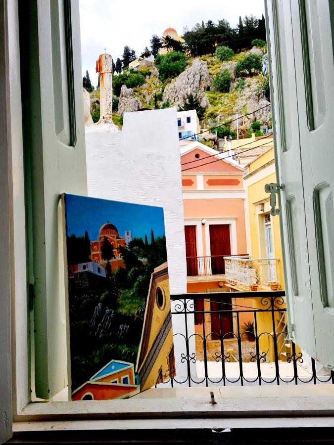 Kozas Art House, Symi Lejlighed Eksteriør billede